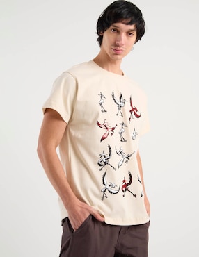 Playera Univrs cuello redondo para hombre