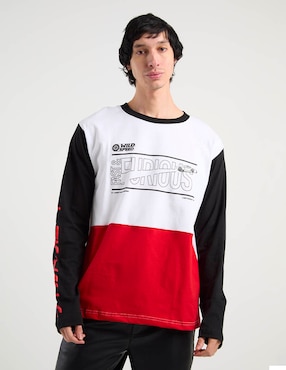 Playera Univrs cuello redondo para hombre