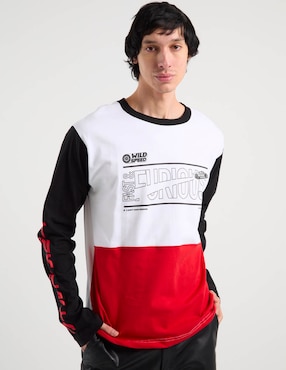 Playera Univrs cuello redondo para hombre