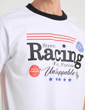 Playera Univrs cuello redondo para hombre