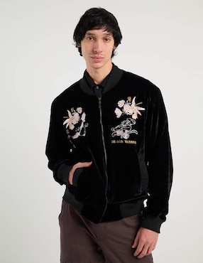Chamarra bomber Univrs con bolsillos para hombre