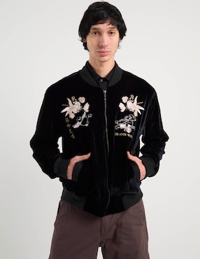 Chamarra bomber Univrs con bolsillos para hombre