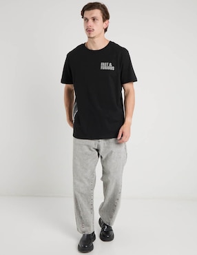 Playera Univrs Rápidos y Furiosos cuello redondo para hombre