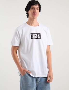 Playera Univrs cuello redondo para hombre
