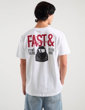 Playera Univrs cuello redondo para hombre