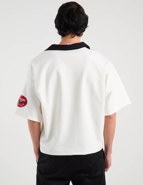 Playera Univrs cuello polo para hombre