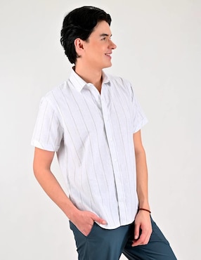 Camisa casual Supply de manga corta para hombre