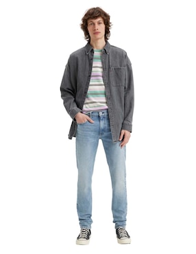 Jeans slim Levi's 512 lavado claro para hombre