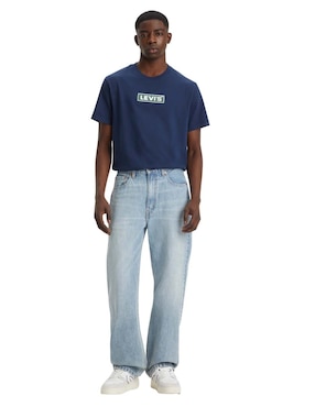 Jeans straight Levi's 565 Loose lavado claro para hombre