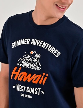 Playera Supply cuello redondo para hombre