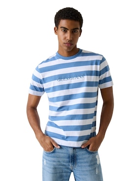 Playera Guess Jeans cuello redondo para hombre