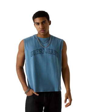 Playera Guess Jeans cuello redondo para hombre