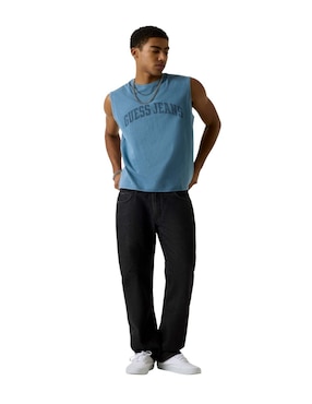 Playera Guess Jeans cuello redondo para hombre
