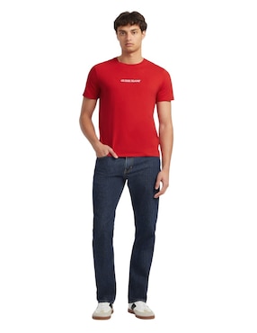 Playera Guess Jeans cuello redondo para hombre