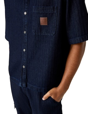 Camisa casual Guess Jeans de algodón manga corta para hombre