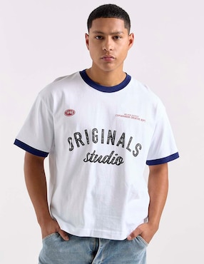 Playera Jack & Jones cuello redondo para hombre