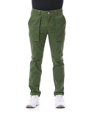 Pantalón regular Buffalo Jeans David Bitton de gabardina para hombre