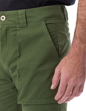 Pantalón regular Buffalo Jeans David Bitton de gabardina para hombre