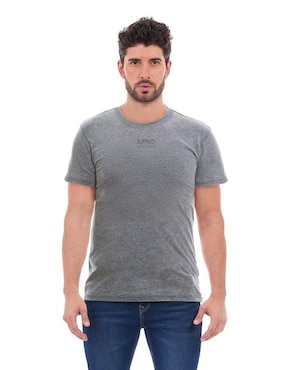 Playera Buffalo Jeans David Bitton cuello redondo para hombre