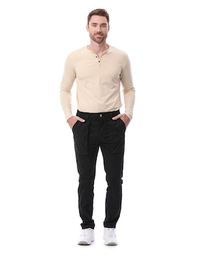 Pantalón regular Buffalo Jeans David Bitton de gabardina para hombre