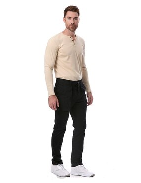 Pantalón regular Buffalo Jeans David Bitton de gabardina para hombre