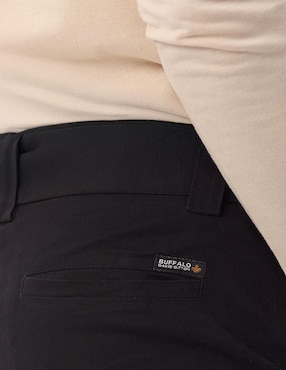 Pantalón regular Buffalo Jeans David Bitton de gabardina para hombre
