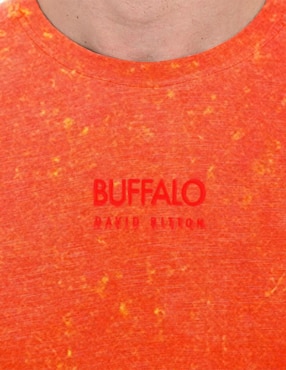 Playera Buffalo Jeans David Bitton cuello redondo para hombre