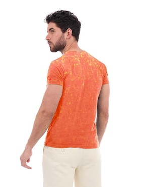 Playera Buffalo Jeans David Bitton cuello redondo para hombre