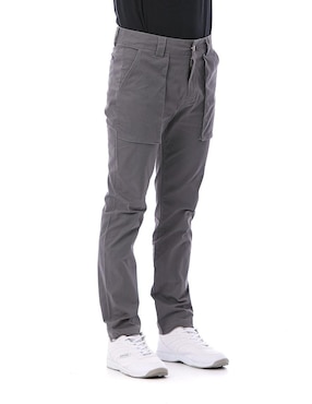 Pantalón regular Buffalo de gabardina para hombre