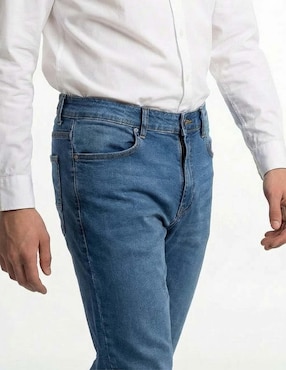 Jeans skinny That's It lavado medio para hombre