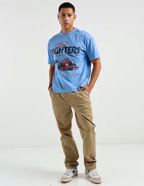 Playera American Eagle cuello redondo para hombre