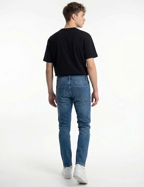 Jeans slim That's It deslavado para hombre