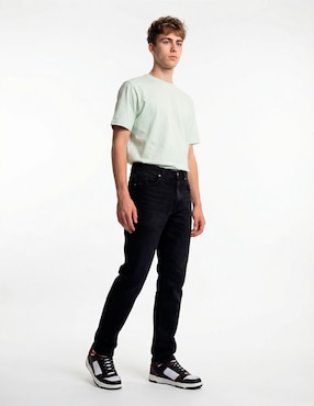 Jeans slim That's It lavado obscuro para hombre