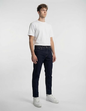 Jeans straight That's It lavado obscuro para hombre