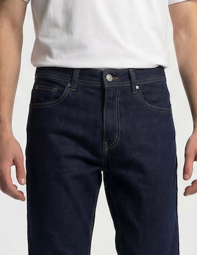 Jeans straight That's It lavado obscuro para hombre