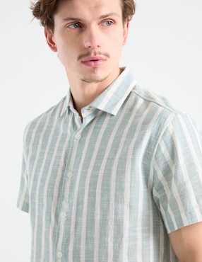 Camisa casual That's It de algodón manga corta para hombre