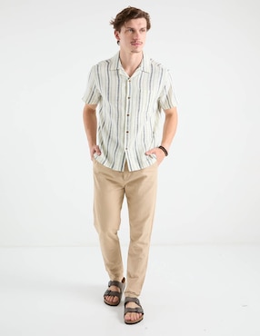 Camisa casual That's It de algodón manga corta para hombre