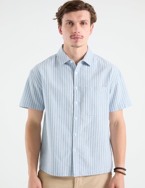Camisa casual That's It de algodón manga corta para hombre