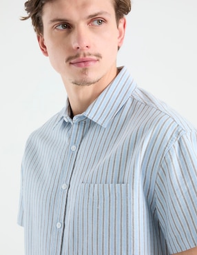 Camisa casual That's It de algodón manga corta para hombre