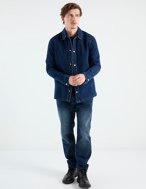 Sobrecamisa That's It de algodón manga larga para hombre