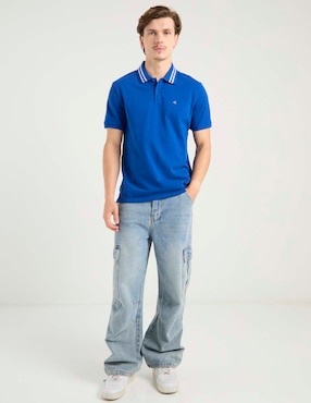 Playera tipo polo Calvin Klein para hombre