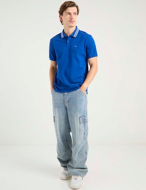 Playera tipo polo Calvin Klein para hombre