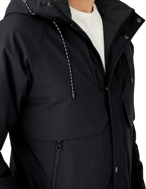 Chamarra casual Roosevelt con capucha para hombre