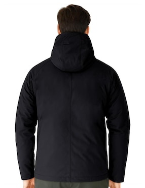 Chamarra casual Roosevelt con capucha para hombre