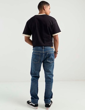Jeans straight American Eagle lavado medio para hombre