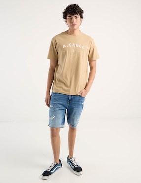 Playera American Eagle cuello redondo para hombre