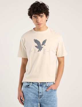 Playera American Eagle cuello redondo para hombre