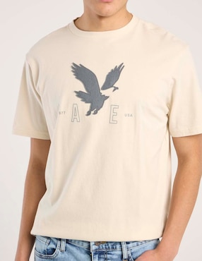 Playera American Eagle cuello redondo para hombre