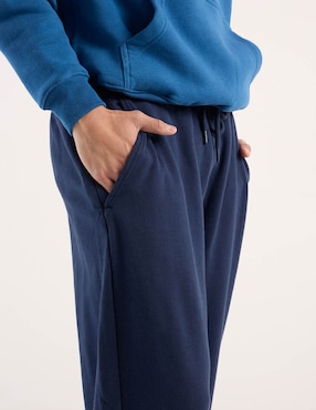 Pants straight Hollister con jareta para hombre