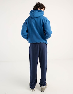 Pants straight Hollister con jareta para hombre